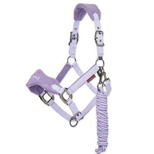 LeMieux halter lead rope in Wisteria